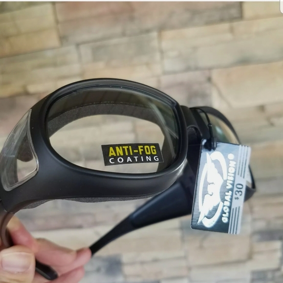 Z87 Motorcycle Glasses Clear Lens Over Biker - Picture 9 of 13